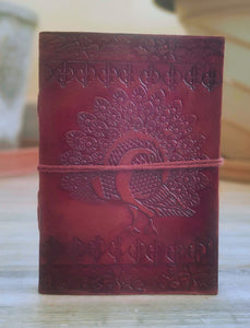 Embossed Refillable Leather Journal