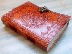 Embossed Leather Notebook