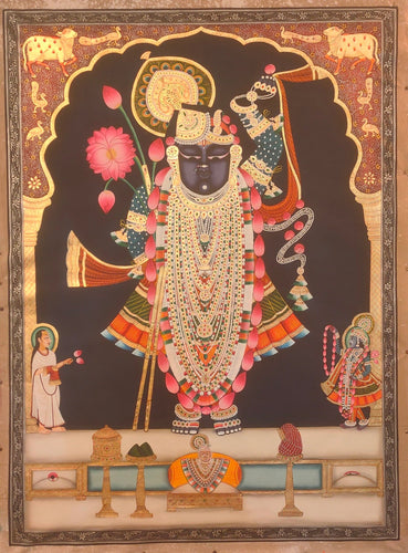 Gold Leaf Work Pichwai Painting