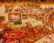 Load image into Gallery viewer, Gogunda Festival Celebration Finest Udaipur Indian Miniature Painting
