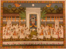 Load image into Gallery viewer, Hand Painted Krishna Pichwai

