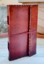 Load image into Gallery viewer, Hand Stitched Leather Journal
