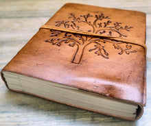 Load image into Gallery viewer, Handmade Leather Notebook
