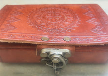 Load image into Gallery viewer, Handmade Leather Bound Journal
