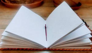 Handmade Unlined Journal Paper