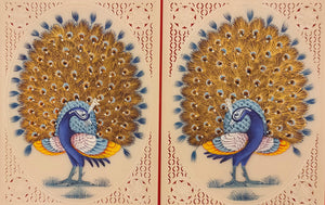 Peaock Bird Framed Art Interior Collection