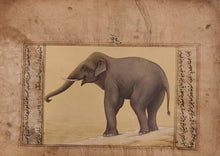 Load image into Gallery viewer, Elephant Old Paper Painting Artwork
