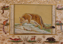Load image into Gallery viewer, Leopard Paper Painting Artwork Paper Indian
