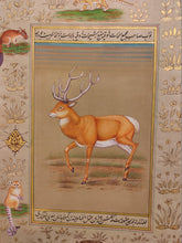 Load image into Gallery viewer, Miniature Painting on Old Paper
