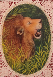 Lion Animal Painting Artwork