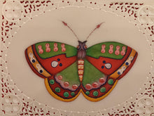 Load image into Gallery viewer, Exotic Butterfly Bird on Synthetic Ivory Painting Art - ArtUdaipur
