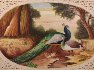 Peacock Painting Artwork Art Collection
