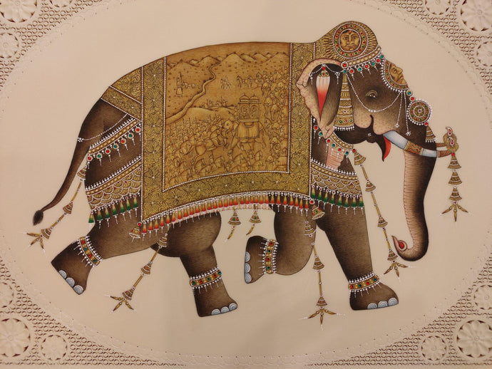 Elephant Animal Art Collection Painting Home Decor