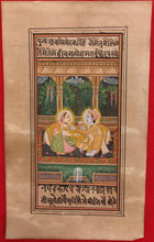 Load image into Gallery viewer, Original Hand Painted Radha Krishan Indian Miniature Painting - ArtUdaipur

