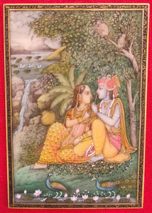 Krishna Radha Artwork Painting