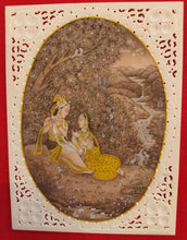 Load image into Gallery viewer, Famous Romantic Painting A Tale of Love Story Radha Krishna India - ArtUdaipur
