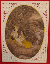 Load image into Gallery viewer, Famous Romantic Painting A Tale of Love Story Radha Krishna India - ArtUdaipur
