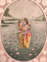Load image into Gallery viewer, HandPainted Krishna Painting Art Home Decor
