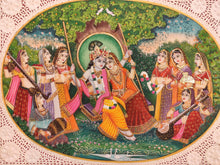Load image into Gallery viewer, Hindu God Krishna Radha Painting Artwork
