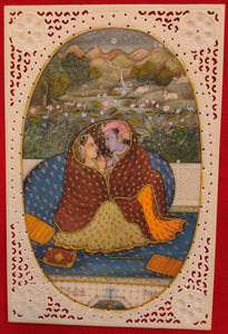 Art Udaipur Famous Romantic Painting Radha Krishna For Bed Room - ArtUdaipur