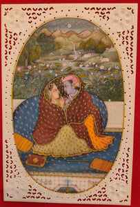 Art Udaipur Famous Romantic Painting Radha Krishna For Bed Room - ArtUdaipur