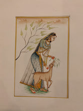 Load image into Gallery viewer, Ragini Lady Paper Painting Home Decor
