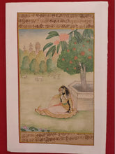 Load image into Gallery viewer, Handmade Indian Miniature Ragini Painting Paper Colors Art Traditional Exquistie - ArtUdaipur
