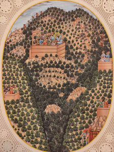Famous Painting For Sale Hunting Indian Miniature Art with Meaning - ArtUdaipur