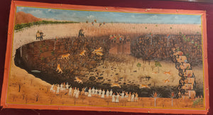 Famous Hunting Painting Indian Miniature Art with Deep Meaning - ArtUdaipur