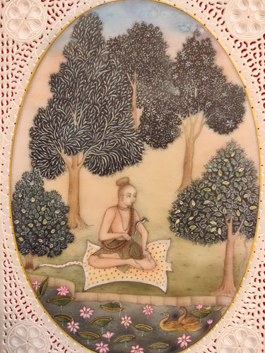 HandPainted Sadhu Priest Painting Art Collection
