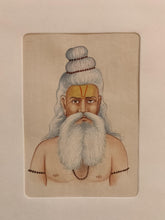 Load image into Gallery viewer, Indian Hand Painted Sadhu Miniature Painting Paper Colors Natural Art - ArtUdaipur
