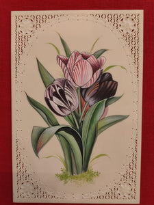 Indian Miniature Painting Flower Painting For Art Collection - ArtUdaipur