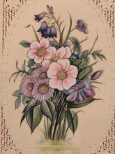 Load image into Gallery viewer, Flower Miniature Painting India Synthetic Ivory Artwork Exquisite - ArtUdaipur
