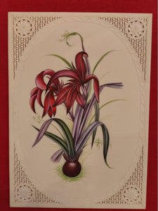 Beautiful Hand Painted Flower Petals Indian Miniature Painting Art - ArtUdaipur