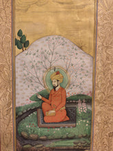 Load image into Gallery viewer, Hand Painted Mughal Persian Maharajah King Portait Miniature Painting India Paper - ArtUdaipur
