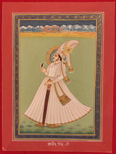 Load image into Gallery viewer, Hand Painted Rajasthani Maharajah King Portrait Miniature Painting India Art - ArtUdaipur
