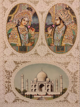 Load image into Gallery viewer, Shah Jahan and Mumtaz Taj Mahal Painting Art

