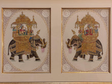 Load image into Gallery viewer, Hand Painted Mughal Maharajah Ambabari Miniature Painting India Artwork Framed Royal - ArtUdaipur
