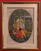 Load image into Gallery viewer, Radha Krishna A Tale Of Love Indian Miniature Painting Collection - ArtUdaipur
