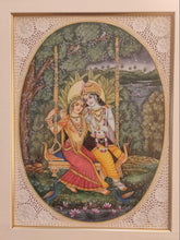 Load image into Gallery viewer, Radha Krishna A Tale Of Love Indian Miniature Painting Collection - ArtUdaipur
