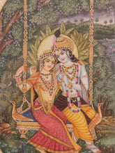 Load image into Gallery viewer, Radha Krishna A Tale Of Love Indian Miniature Painting Collection - ArtUdaipur
