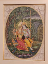 Load image into Gallery viewer, Radha Krishna A Tale Of Love Indian Miniature Painting Collection - ArtUdaipur
