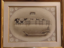 Load image into Gallery viewer, Hand Painted Udaipur City Rajasthani Lake Palace Miniature Painting Scene Artwork Framed Frame Fine Art - ArtUdaipur
