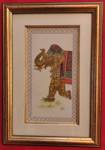 Elephant Framed Painting