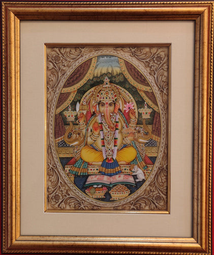 Ganesha Hindu God Painting