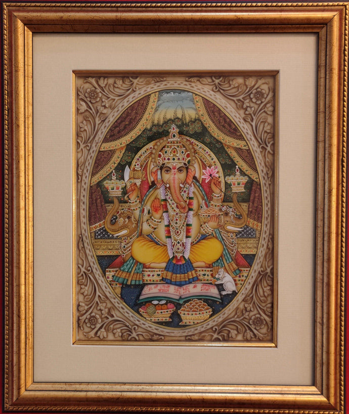 Ganesha Hindu God Painting