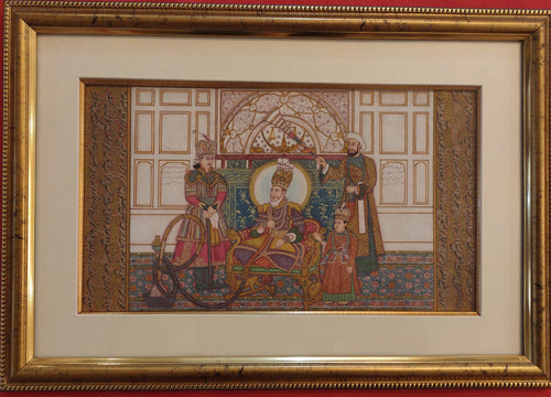 Mughal King Painting