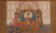Load image into Gallery viewer, Mughal Style Indian Miniature Painting
