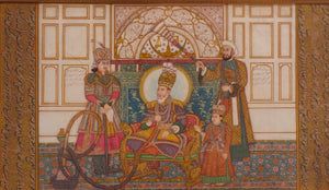 Mughal Style Indian Miniature Painting
