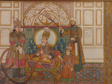 Load image into Gallery viewer, Indian Miniature Painting Mughal Empire
